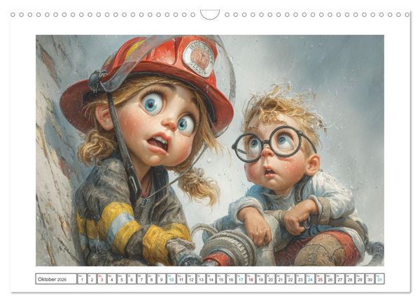 Produktbild: Schlauchlos gl&uuml;cklich (Wandkalender 2026 DIN A3 quer), CALVENDO Monatskalender