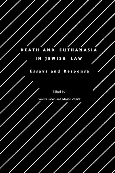Produktbild: Death and Euthanasia in Jewish Law