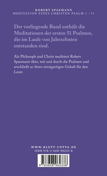 Produktbild: Meditationen eines Christen I