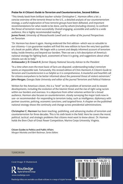 Produktbild: A Citizen's Guide to Terrorism and Counterterrorism