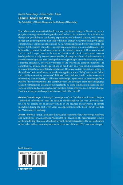 Produktbild: Climate Change and Policy
