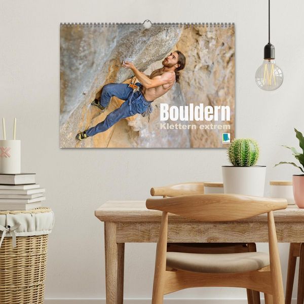 Produktbild: Bouldern: Klettern extrem (Wandkalender 2026 DIN A3 quer), CALVENDO Monatskalender