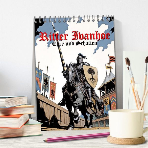 Produktbild: Ritter Ivanhoe, Ehre und Schatten (Tischkalender 2027 DIN A5 hoch), CALVENDO Monatskalender