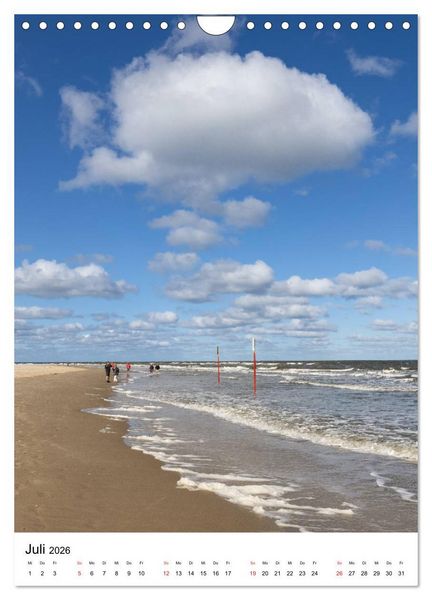 Produktbild: Dein Langeoog - Der besondere Blick (Wandkalender 2026 DIN A4 hoch), CALVENDO Monatskalender