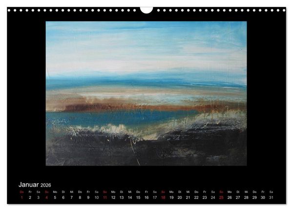 Produktbild: Kunstkalender von Michaela Nagel (Wandkalender 2026 DIN A3 quer), CALVENDO Monatskalender