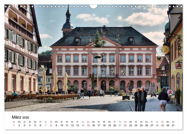 Produktbild: Gengenbach - romantisches Kleinod im Schwarzwald (Wandkalender 2026 DIN A3 quer), CALVENDO Monatskalender