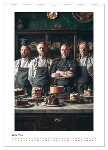 Produktbild: Guten Morgen, B&auml;ckerei (hochwertiger Premium Wandkalender 2026 DIN A2 hoch), Kunstdruck in Hochglanz