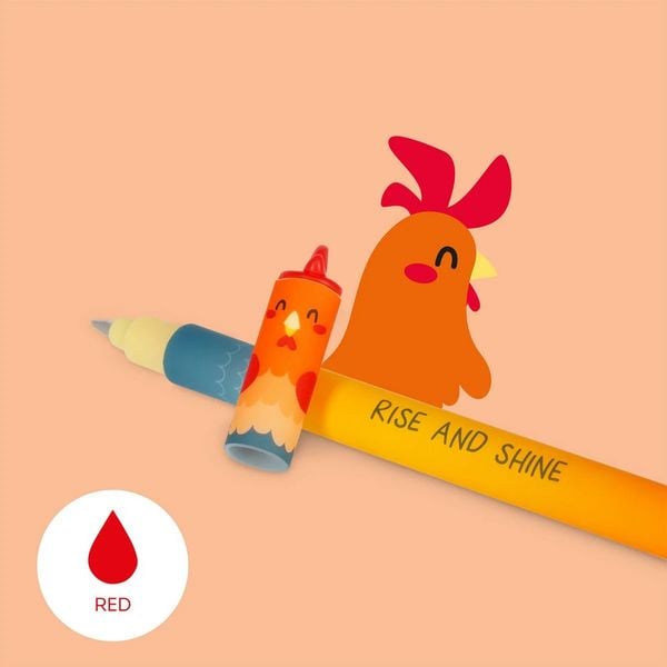 Produktbild: Legami l&ouml;schbarer Gelstift - Farm Sweet Farm - Set of 4