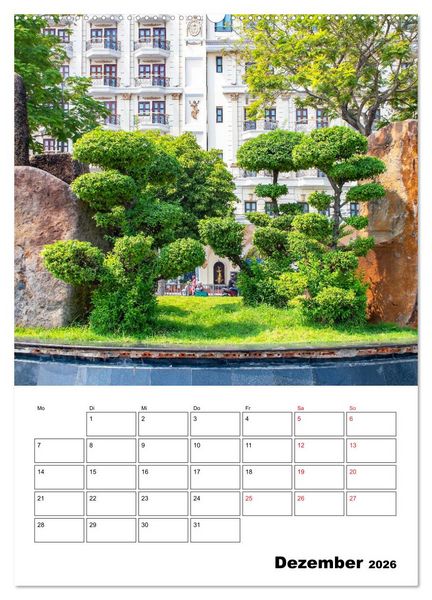 Produktbild: Ho-Chi-Minh-Stadt - die sch&ouml;nsten Sehensw&uuml;rdigkeiten (Wandkalender 2026 DIN A2 hoch), CALVENDO Monatskalender