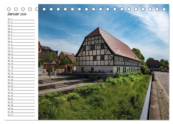 Produktbild: Sangerhausen (Tischkalender 2026 DIN A5 quer), CALVENDO Monatskalender