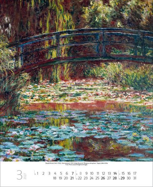 Produktbild: Claude Monet 2027