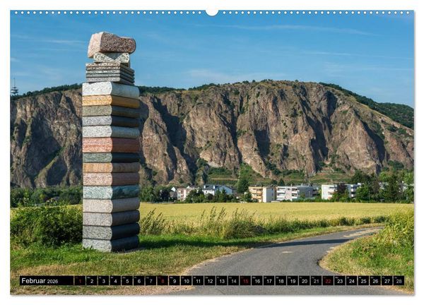 Produktbild: Nahe-Romantik: Bad M&uuml;nster am Stein-Ebernburg (hochwertiger Premium Wandkalender 2026 DIN A2 quer), Kunstdruck in Hochglanz