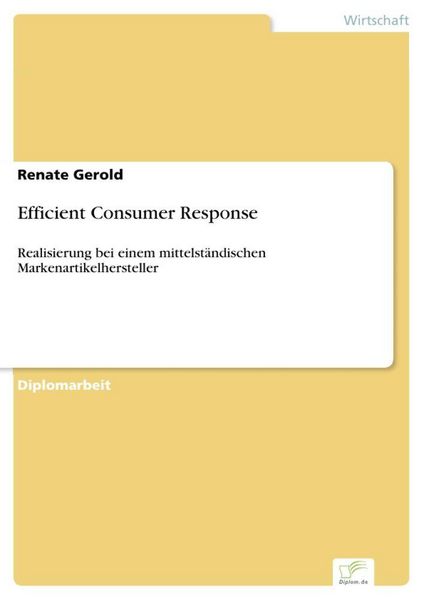 Produktbild: Efficient Consumer Response