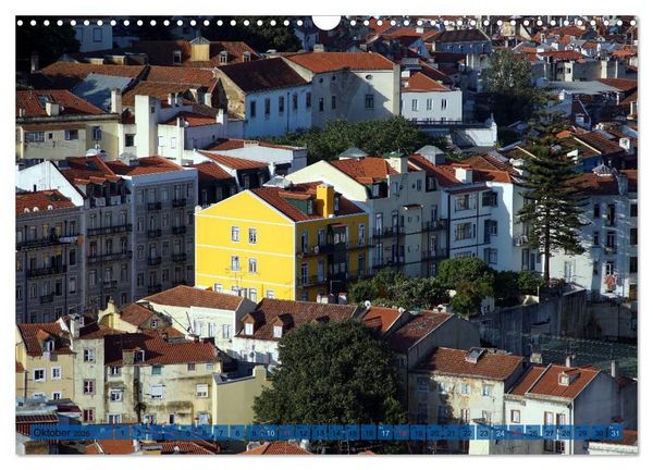 Produktbild: BlickPunkt Lissabon (Wandkalender 2026 DIN A3 quer), CALVENDO Monatskalender
