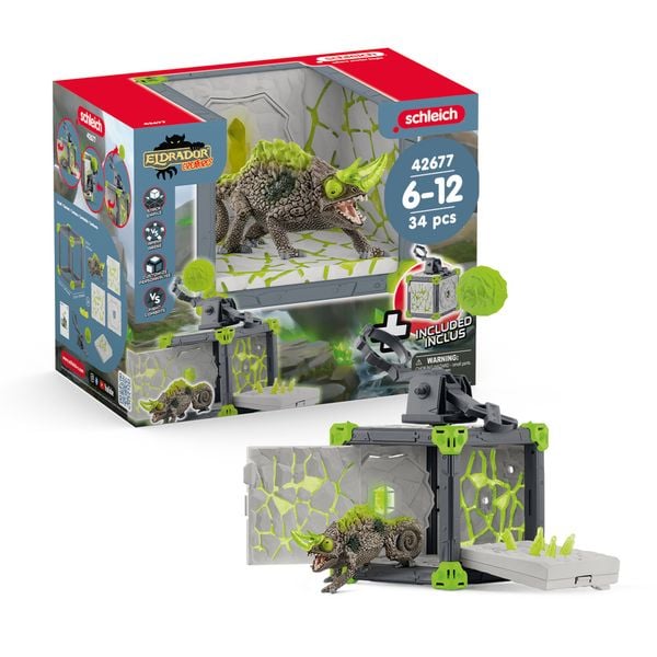 Produktbild: schleich&reg; 42677 BattleCave Steincham&auml;leons