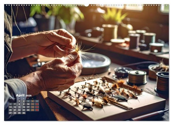 Produktbild: Die Kunst der Fliege (hochwertiger Premium Wandkalender 2026 DIN A2 quer), Kunstdruck in Hochglanz