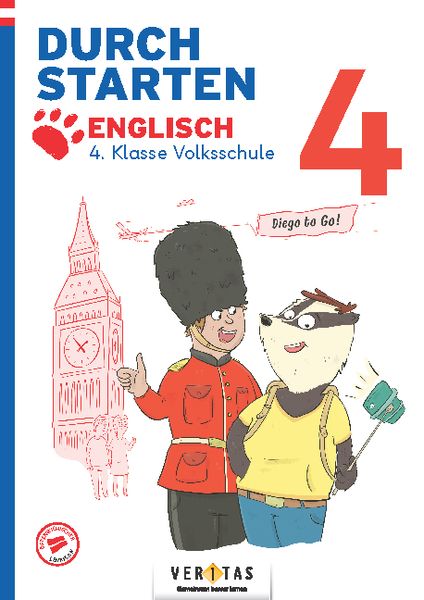 Produktbild: Durchstarten. Diego to go! Englisch 4. Klasse Volksschule