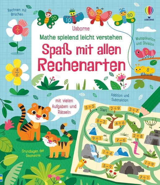 Reynolds, E: Mathe spielend leicht verstehen: Spaß mit allen, Taschenbuch von Eddie Reynolds,Kristie Pickersgill,Darran Stobbart, Usborne
