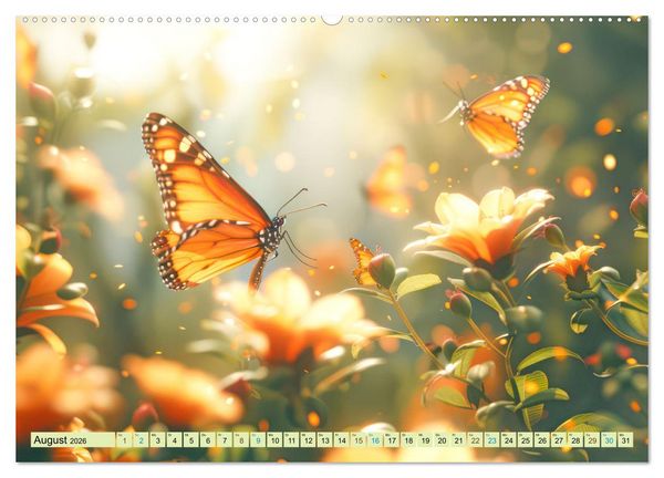 Produktbild: Eine Welt entz&uuml;ckend kleiner Tierchen (hochwertiger Premium Wandkalender 2026 DIN A2 quer), Kunstdruck in Hochglanz