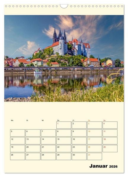 Produktbild: Mein Sachsen (Wandkalender 2026 DIN A3 hoch), CALVENDO Monatskalender