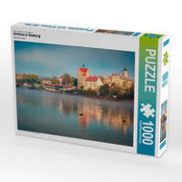 CALVENDO Puzzle Schloss in Seeburg | 1000 Teile Lege-Größe 64 × 48 cm Foto-Puzzle für glückliche Stunden