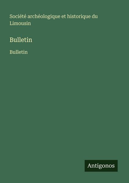 Produktbild: Bulletin
