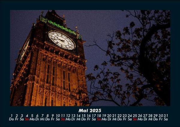 Produktbild: London - Impressionen 2025 Fotokalender DIN A5