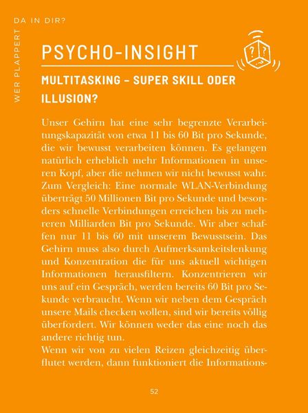 Produktbild: Die 1-Minuten-Strategie gegen Overthinking