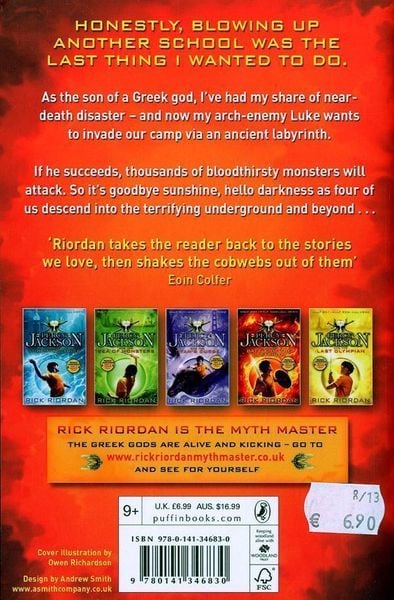 Produktbild: Percy Jackson 04 and the Battle of the Labyrinth