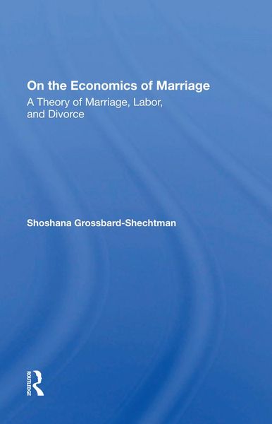 Produktbild: On The Economics Of Marriage