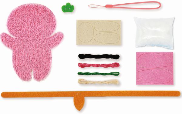 Produktbild: N&auml;hset Schl&uuml;sselanh&auml;nger Hase