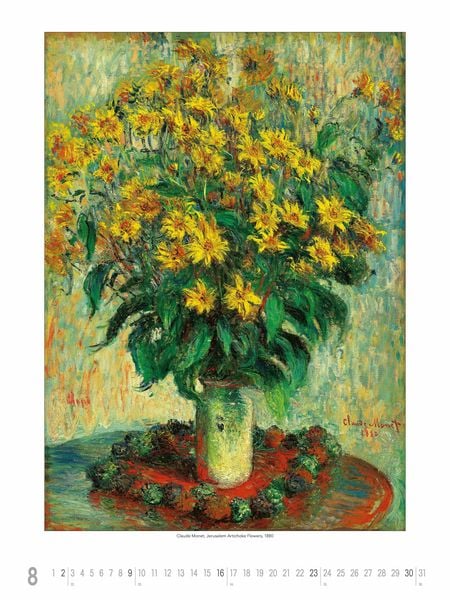 Produktbild: Claude Monet 2026 - Bild-Kalender 42x56 cm - Kunst-Kalender - Wand-Kalender - Malerei - Alpha Edition