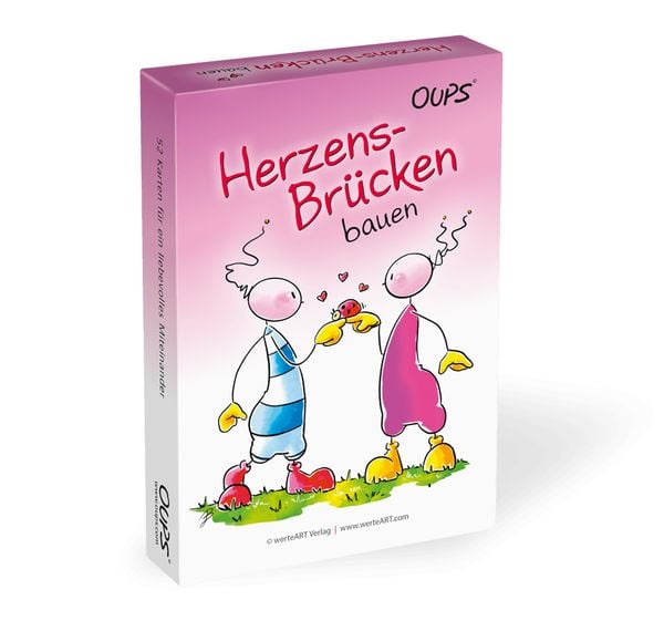 Produktbild: Oups Karten - Herzensbr&uuml;cken bauen
