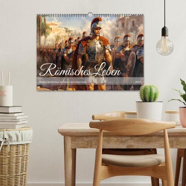 Produktbild: R&ouml;misches Leben - Antikes Stadtleben im R&ouml;mischen Imperium (Wandkalender 2026 DIN A3 quer), CALVENDO Monatskalender