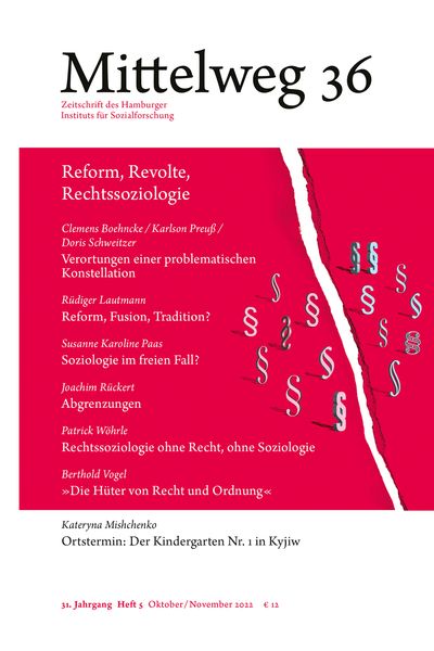 Produktbild: Reform, Revolte, Rechtssoziologie. Das Verhältnis von Sozialforschung und Jurisprudenz während der langen 1970er-Jahre