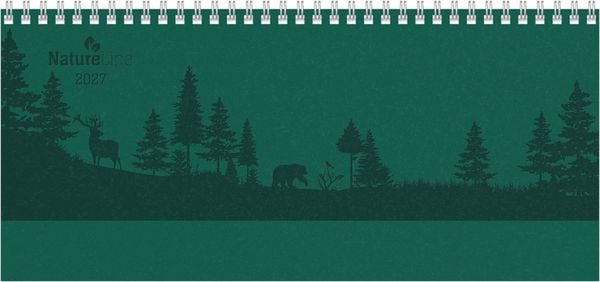 Produktbild: Tisch-Querkalender Forest 2027