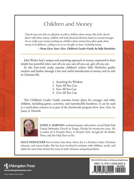 Produktbild: Earn. Save. Give. Children's Leader Guide