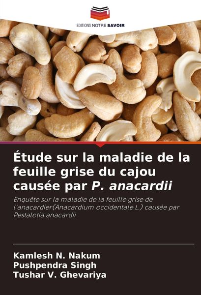 Produktbild: &Eacute;tude sur la maladie de la feuille grise du cajou caus&eacute;e par P. anacardii