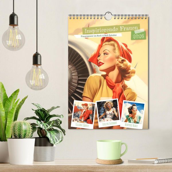 Produktbild: Inspirierende Frauen (Wandkalender 2026 DIN A4 hoch), CALVENDO Monatskalender