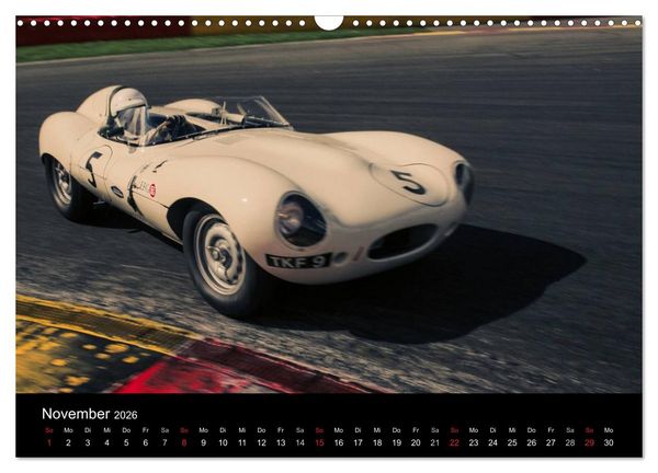 Produktbild: Vintage Racing, historischer Motorsport (Wandkalender 2026 DIN A3 quer), CALVENDO Monatskalender