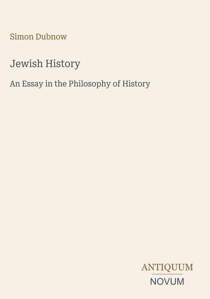 Produktbild: Jewish History