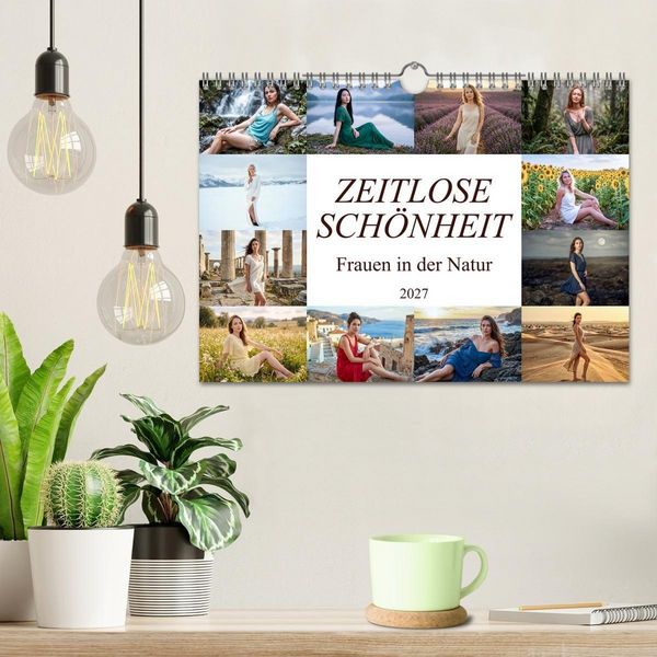 Produktbild: Zeitlose Sch&ouml;nheit - Frauen in der Natur (Wandkalender 2027 DIN A4 quer), CALVENDO Monatskalender