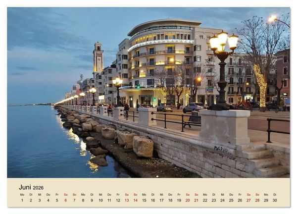 Produktbild: Apulien ... der S&uuml;den Italiens (Wandkalender 2026 DIN A3 quer), CALVENDO Monatskalender