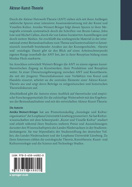Produktbild: Akteur-Kunst-Theorie