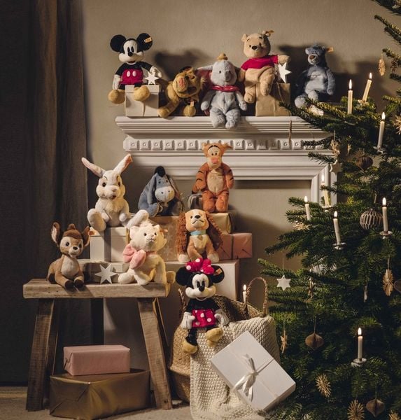 Produktbild: Steiff 024689 - Soft Cuddly Friends Disney Originals Bambi, Reh/Kitz, beige/mehrfarbig, 22 cm