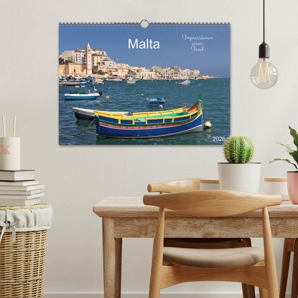 Produktbild: Malta. Impressionen einer Insel (Wandkalender 2026 DIN A3 quer), CALVENDO Monatskalender