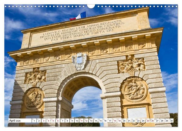 Produktbild: S&uuml;dwestfrankreich - St&auml;dte, Landschaften und Meer (Wandkalender 2026 DIN A3 quer), CALVENDO Monatskalender