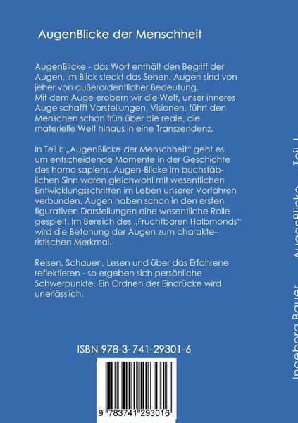 Produktbild: Augenblicke Teil I