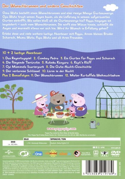 Produktbild: Peppa Pig - Der Wunschbrunnen und andere Geschichten