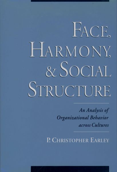 Produktbild: Face, Harmony, and Social Structure